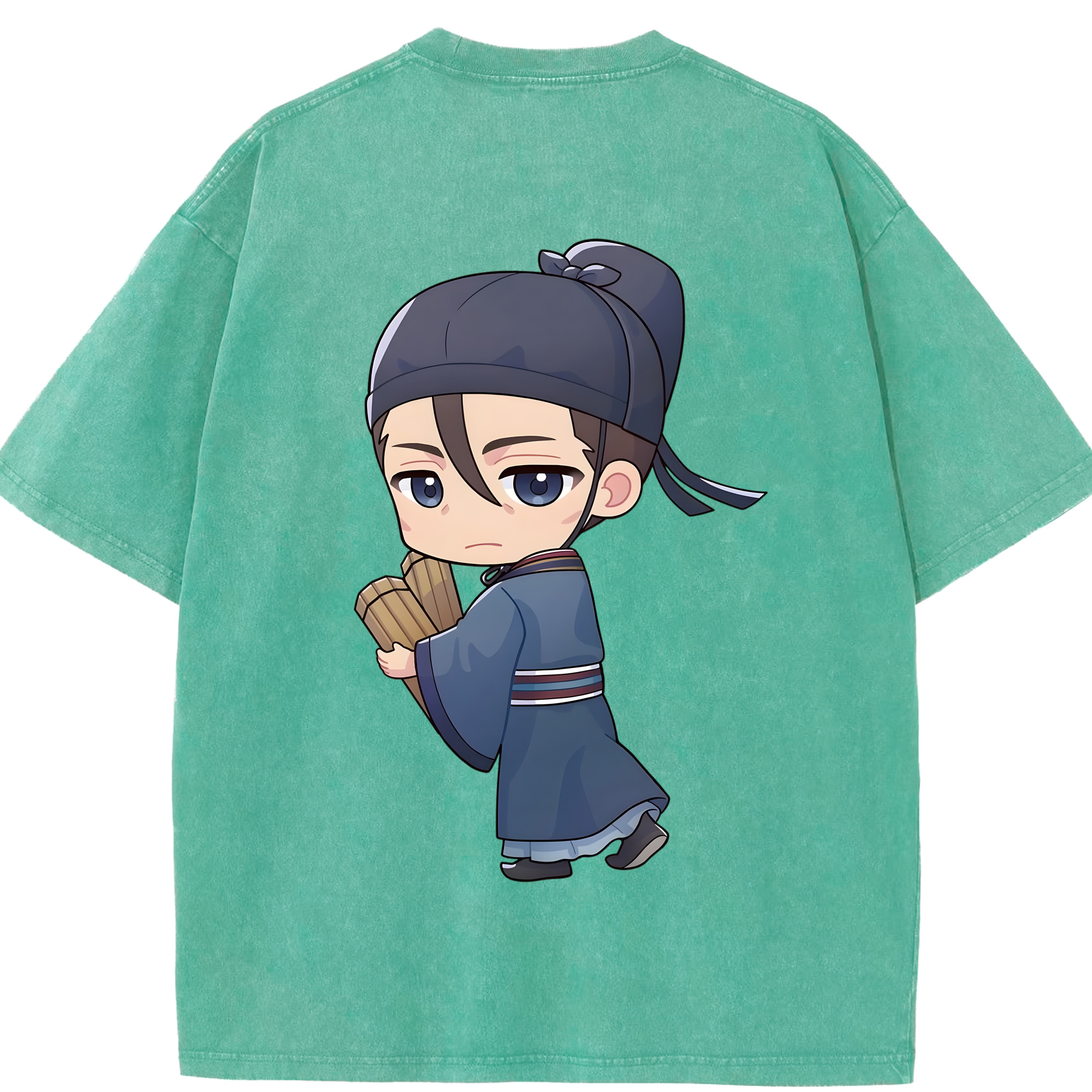 （画像用） 薬屋のひとりごと The Apothecary Diaries 綿100% ヴィンテージ風 半袖Tシャツ（背面プリント）